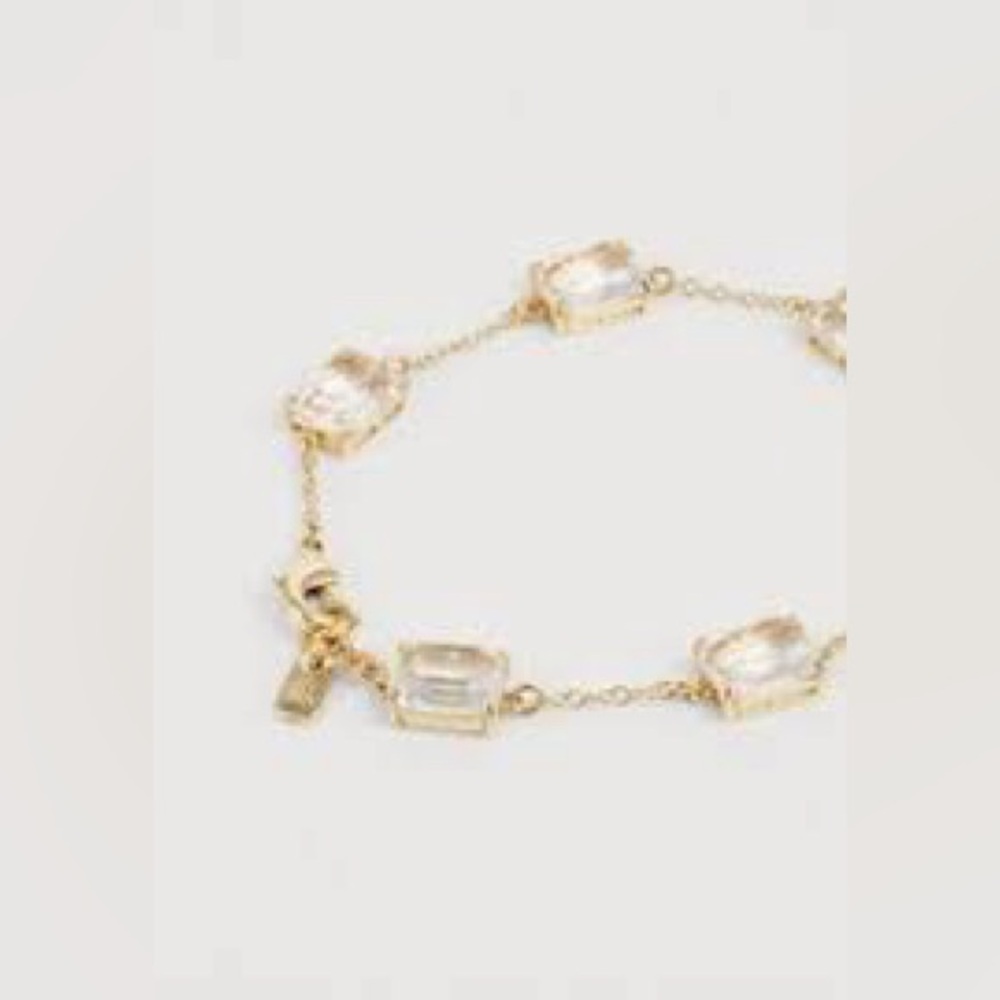 🐘🐘💓 Lauren Ralph Lauren Squared Stone Bracelet - Picture 2 of 10